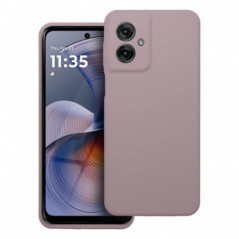 Kryt Silicone 2mm na Motorola Moto G55 Pískově růžový