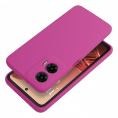 Kryt Silicone 2mm na Motorola Moto G35 Růžový