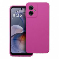 Kryt Silicone 2mm na Motorola Moto G55 Růžový