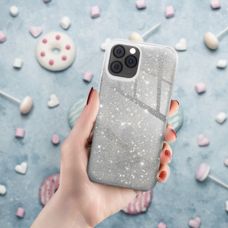 Kryt Shining na Samsung Galaxy A06 Stříbrný