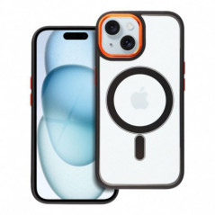Kryt Color Edge Mag na Apple iPhone 15 MagSAFE  Černý