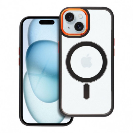 Kryt Color Edge Mag na Apple iPhone 15 MagSAFE  Černý