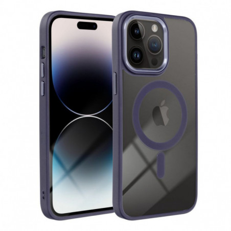 Kryt Color Edge Mag na Apple iPhone 16e MagSAFE  Hluboká fialová