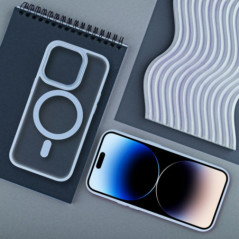 Kryt Matte Mag Cove na Samsung Galaxy S25 Plus MagSAFE  Modrý
