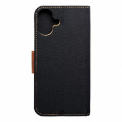 Peněženkové pouzdro CANVAS Book na Apple iPhone 16 Plus Černý