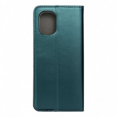 Peněženkové pouzdro Smart Magneto book na Motorola Moto G55 Tmavě zelený