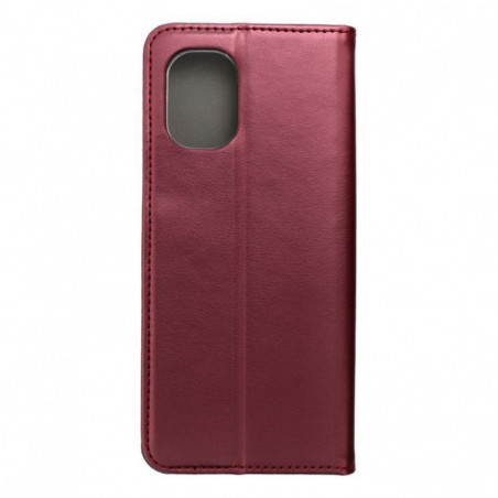 Peněženkové pouzdro Smart Magneto book na Motorola Moto G55 Bordový