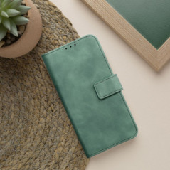 Peněženkové pouzdro TENDER Book na Apple iPhone 16e Zelený
