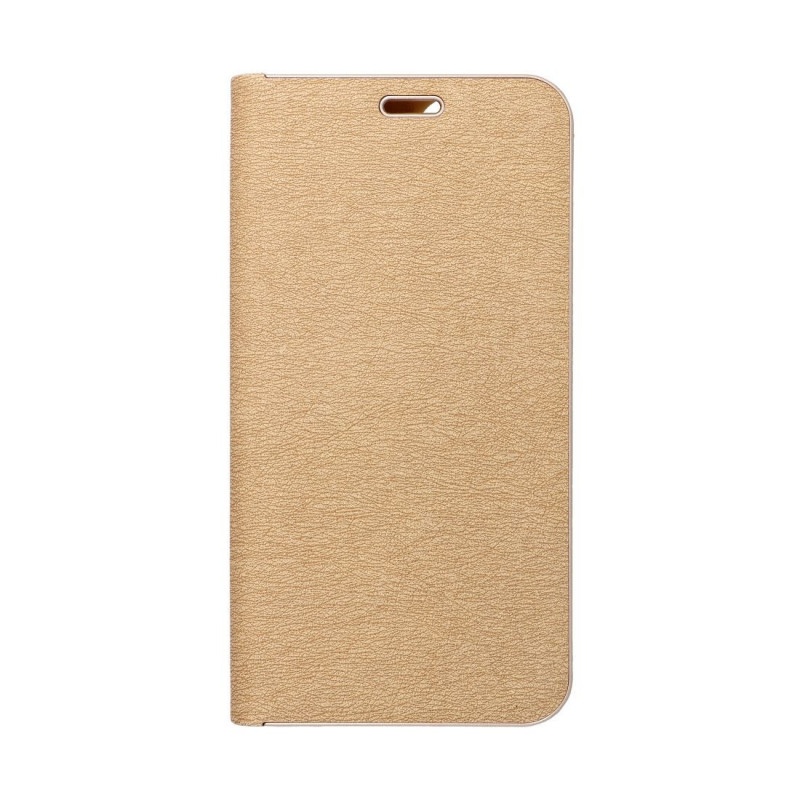 Peněženkové pouzdro LUNA Book Gold na XIAOMI Redmi Note 14 Pro 4G Elegantní  Zlatý