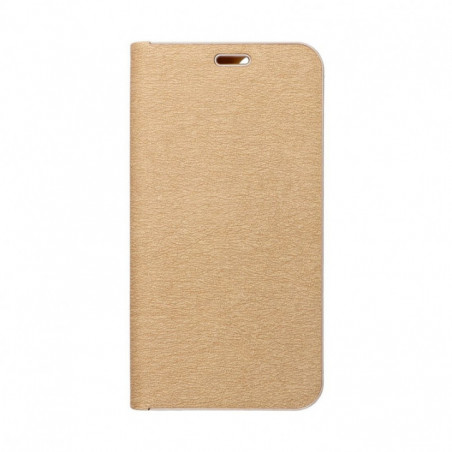 Peněženkové pouzdro LUNA Book Gold na XIAOMI Redmi Note 14 Pro 4G Elegantní  Zlatý