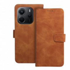 Peněženkové pouzdro TENDER Book na XIAOMI Redmi Note 14 4G Hnědý