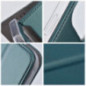 Peněženkové pouzdro Smart Magneto book na Motorola Edge Tmavě zelený