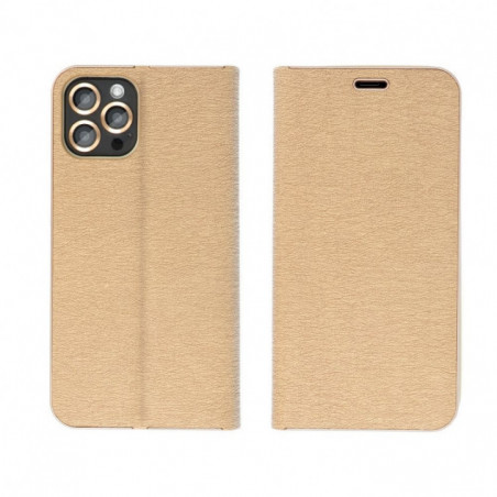 Peněženkové pouzdro LUNA Book Gold na XIAOMI Redmi 15C Elegantní  Zlatý