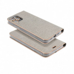 Peněženkové pouzdro LUNA Book Gold na XIAOMI Redmi 15C Elegantní  Stříbrný