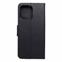 Peňaženkový obal Fancy Book na Motorola Moto G75 Černý