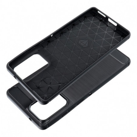 Kryt Carbon na Motorola Moto G85 Elegantní  Černý
