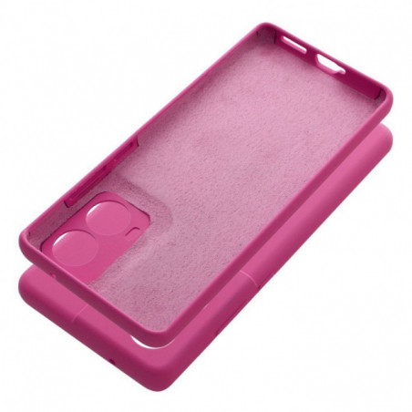 Kryt Silicone 2mm na Motorola Moto G85 Růžový