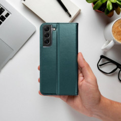Peněženkové pouzdro Smart Magneto book na Samsung Galaxy M16 Tmavě zelený