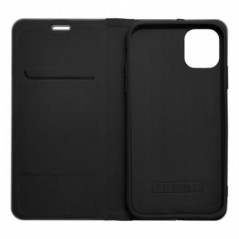 Peněženkové pouzdro LUNA Book Carbon na Apple iPhone 17 Pro Max Uhlíkové vlákno, Elegantní  Černý