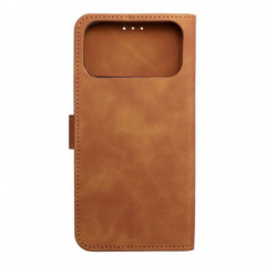 Peněženkové pouzdro TENDER Book na Apple iPhone 17 Pro Max Hnědý