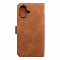 Peněženkové pouzdro TENDER Book na Apple iPhone 17 Hnědý