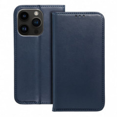 Peněženkové pouzdro Smart Magneto book na Apple iPhone 17 Tmavší modrý