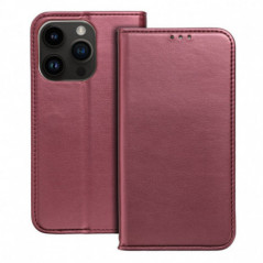 Peněženkové pouzdro Smart Magneto book na Apple iPhone 17 Bordový