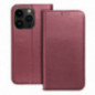 Peněženkové pouzdro Smart Magneto book na Apple iPhone 17 Pro Bordový