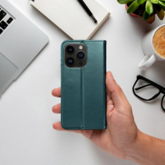 Peněženkové pouzdro Smart Magneto book na Apple iPhone 17 Pro Max Tmavě zelený