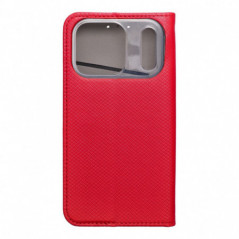 Peněženkové pouzdro Smart Case Book na Apple iPhone 17 Pro Červený