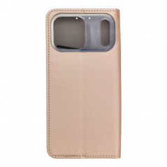 Peněženkové pouzdro Smart Case Book na Apple iPhone 17 Pro Max Zlatý