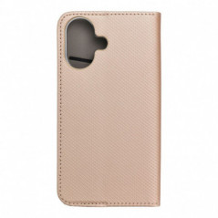 Peněženkové pouzdro Smart Case Book na Apple iPhone 17 Zlatý