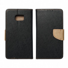 Peňaženkový obal Fancy Book na Apple iPhone 17 Pro Černý