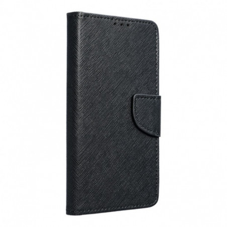 Peňaženkový obal Fancy Book na Apple iPhone 17 Pro Max Černý