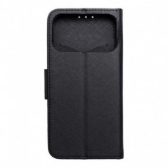 Peňaženkový obal Fancy Book na Apple iPhone 17 Pro Max Černý