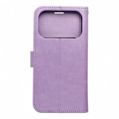 Peněženkové pouzdro MEZZO Book na Apple iPhone 17 Pro Fialový (Purple)