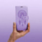 Peněženkové pouzdro MEZZO Book na Apple iPhone 17 Fialový (Purple)
