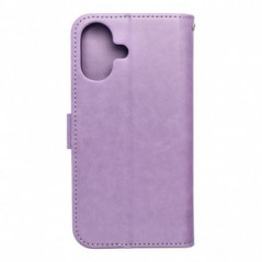 Peněženkové pouzdro MEZZO Book na Apple iPhone 17 Fialový (Purple)