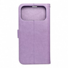 Peněženkové pouzdro MEZZO Book na Apple iPhone 17 Pro Max Fialový (Purple)