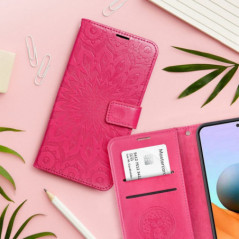 Peněženkové pouzdro MEZZO Book na Apple iPhone 17 Purpurový