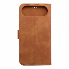 Peněženkové pouzdro TENDER Book na Apple iPhone 17 Air Hnědý