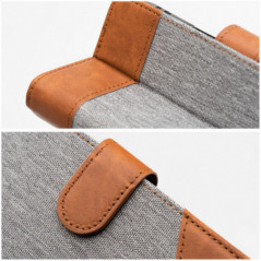 Peněženkové pouzdro JEANS na Apple iPhone 17 Pro Max Elegantní  Šedý