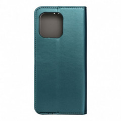 Peněženkové pouzdro Smart Magneto book na Motorola Moto G56 Tmavě zelený