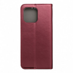 Peněženkové pouzdro Smart Magneto book na Motorola Moto G56 Bordový