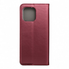 Peněženkové pouzdro Smart Magneto book na Motorola Moto G86 Bordový