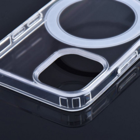Kryt Clear Mag Cover na Apple iPhone 17 MagSAFE  Průhledný