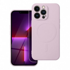 Kryt Silicone Mag Cover na Apple iPhone 17 Pro MagSAFE  Růžový