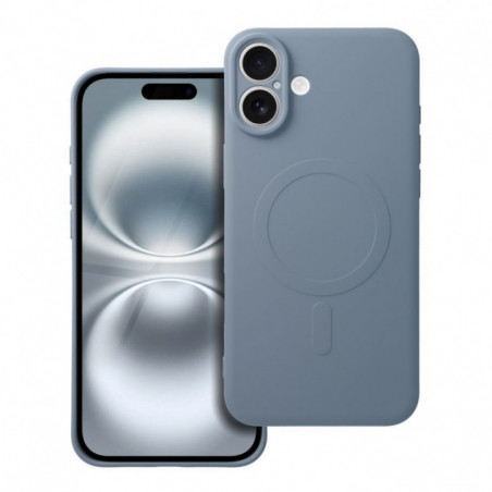 Kryt Silicone Mag Cover na Apple iPhone 17 Air MagSAFE  Světle modrý