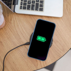 Kryt Silicone Mag Cover na Apple iPhone 17 Pro Max MagSAFE  Modrý