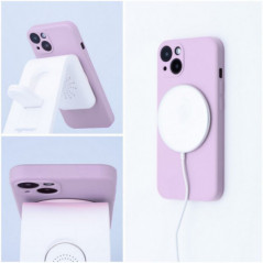 Kryt Silicone Mag Cover na Apple iPhone 17 Air MagSAFE  Růžový